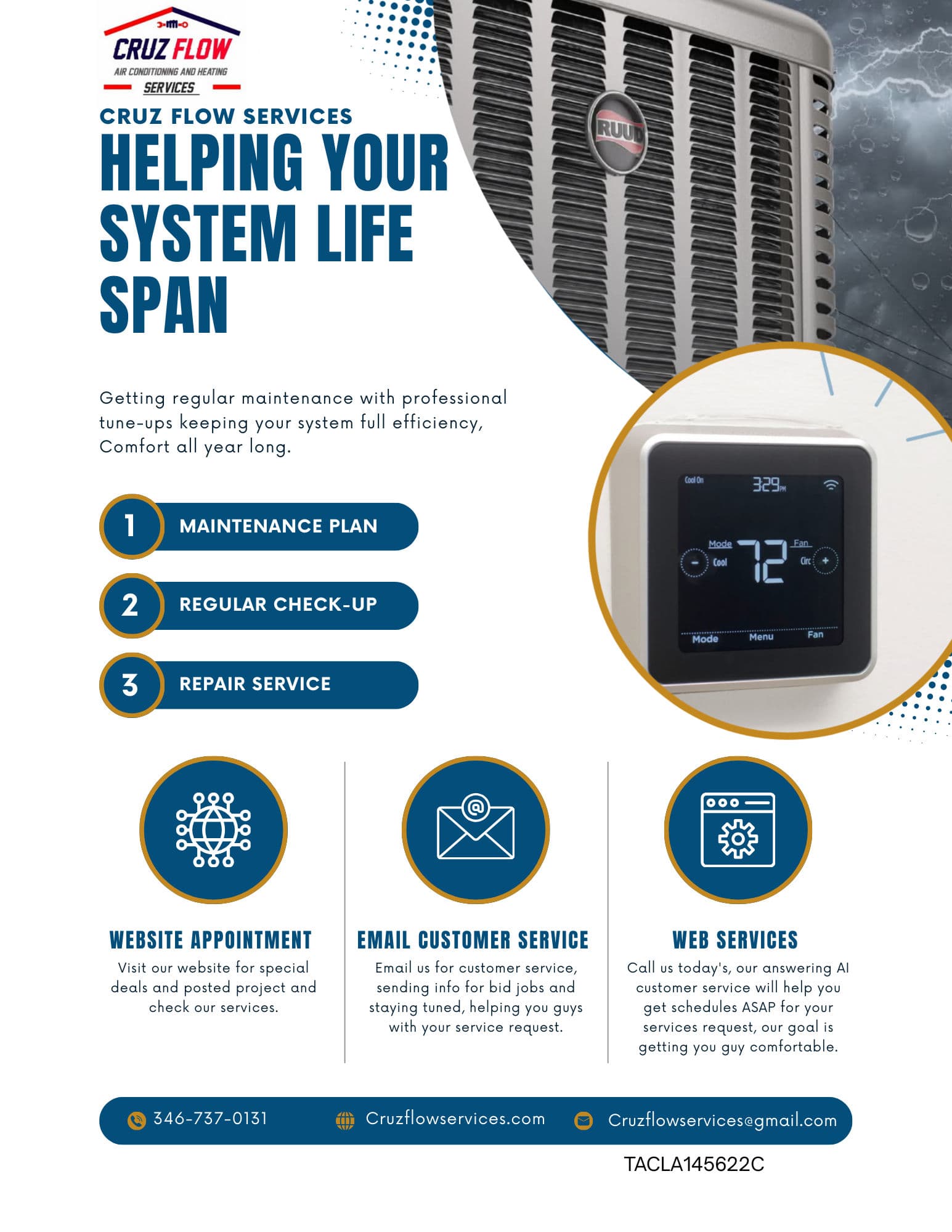 Project Maintain Your System's Health with Cruz Flow Services image