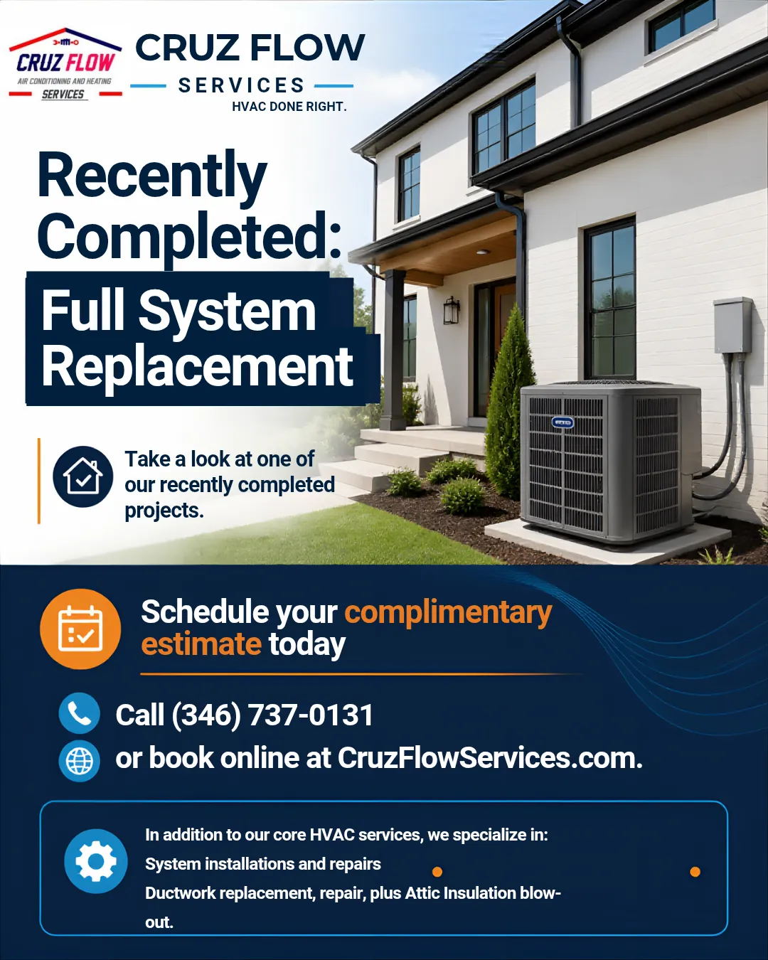 Full HVAC System Replacement Done Right image