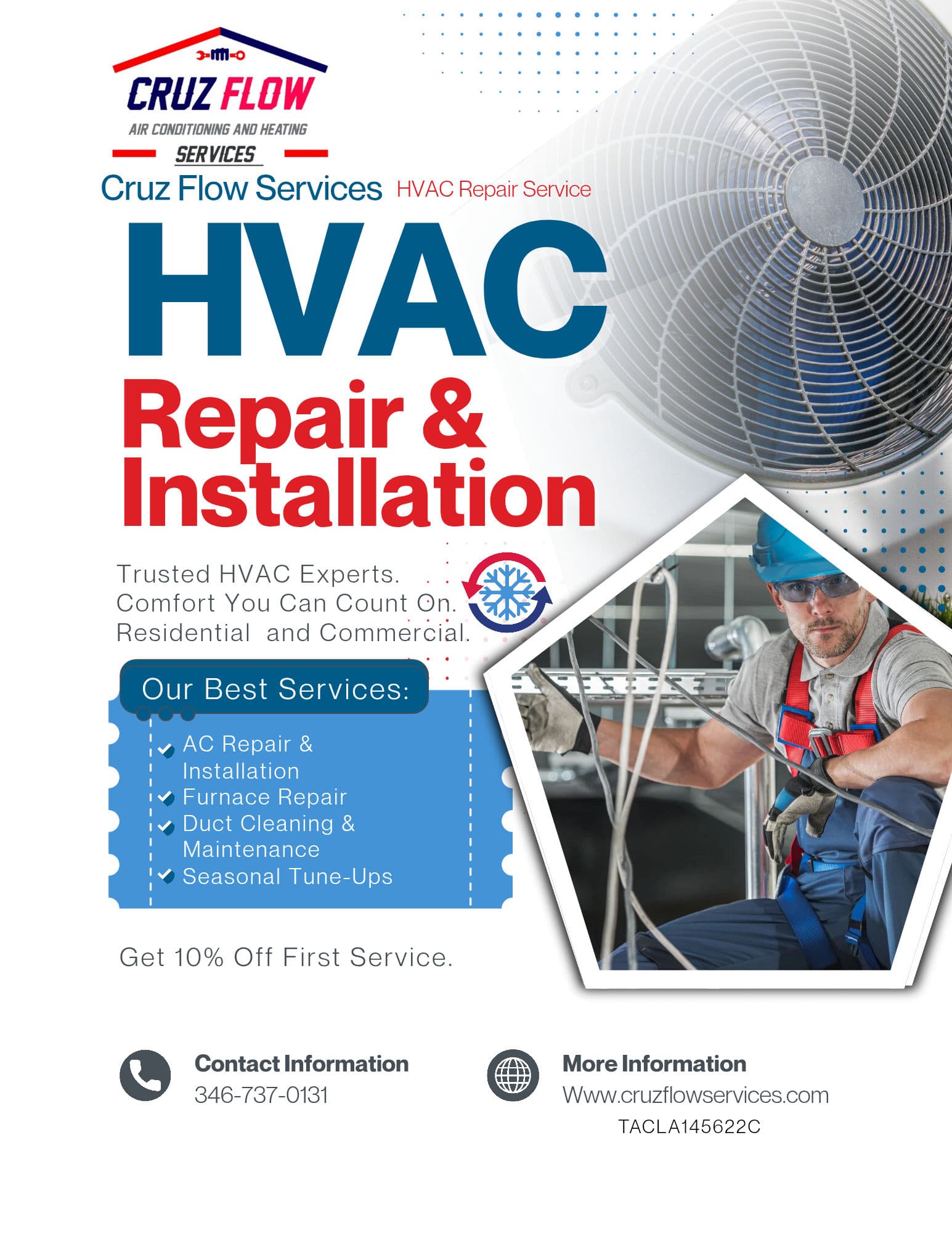 Project HVAC Repair and Installation Promotion image