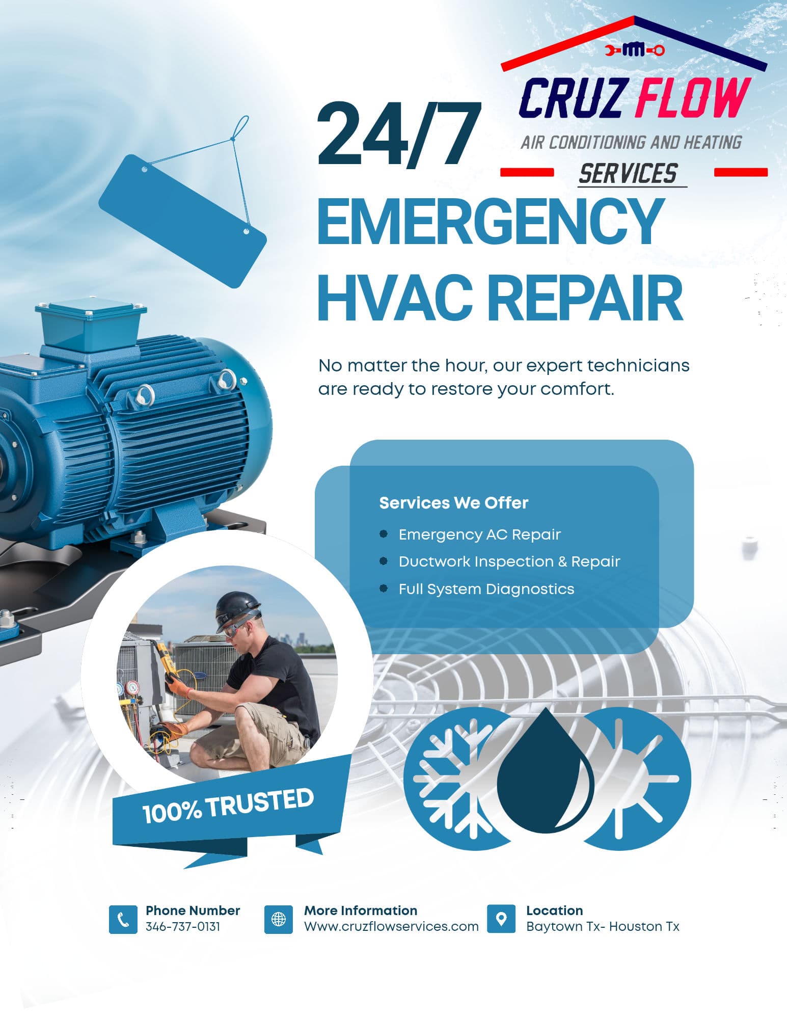 24/7 Emergency HVAC Repair Services image