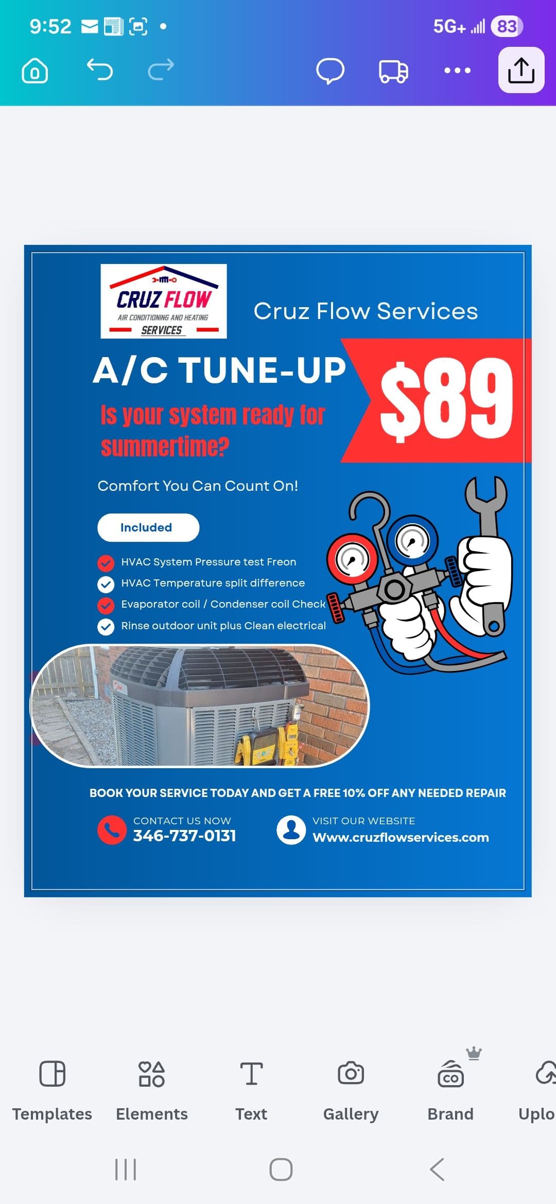 Project A/C Tune-Up Special for Summer in image