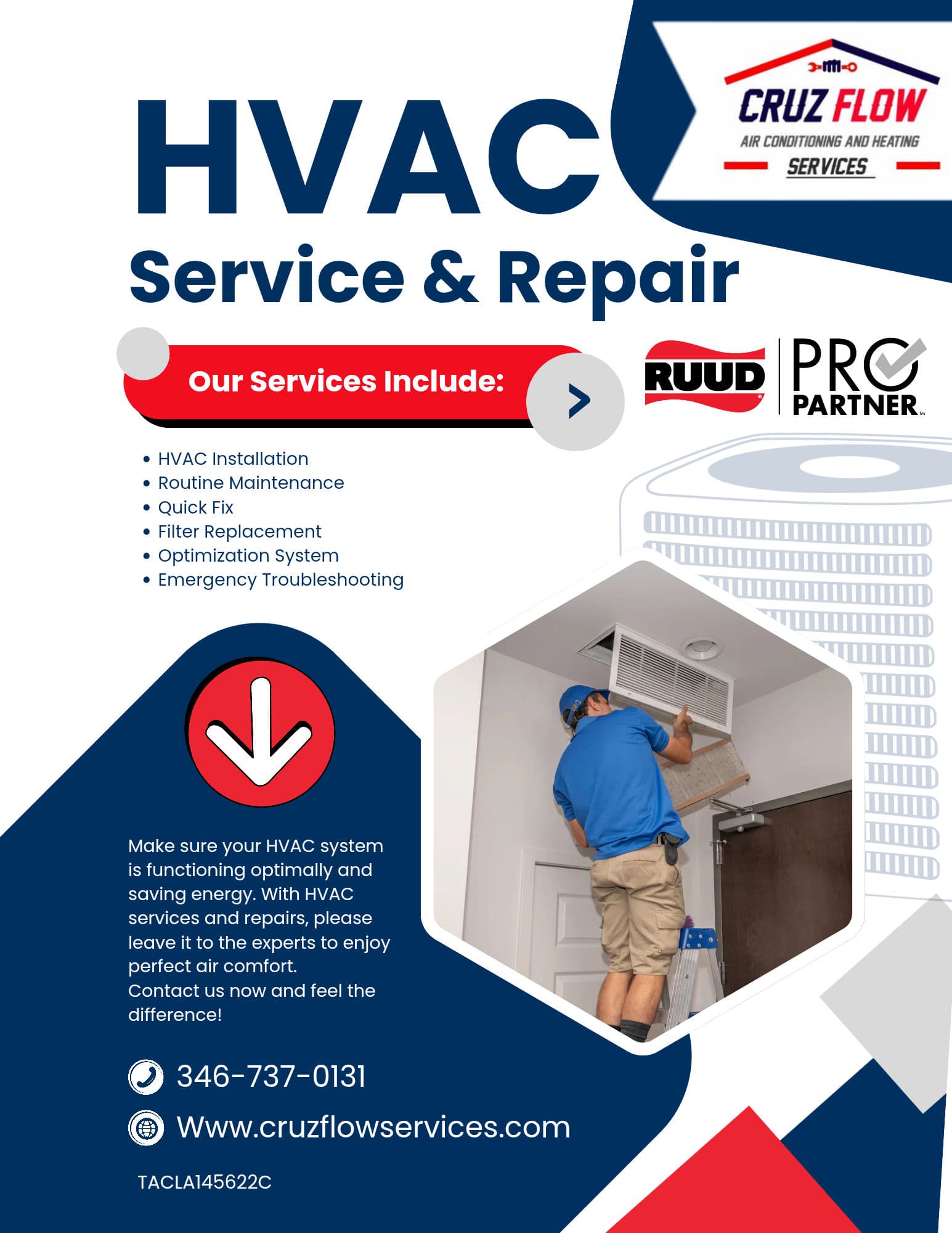 Project HVAC Service and Repair Announcement image