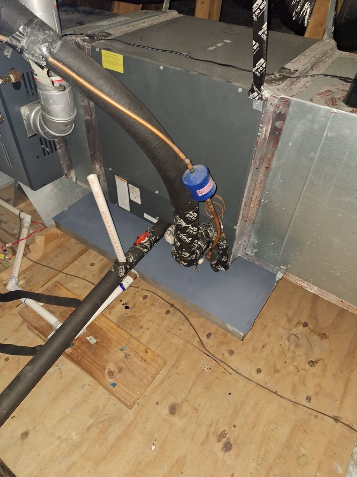 Rusty Drain Pan Replacement at Cruz Flow Services