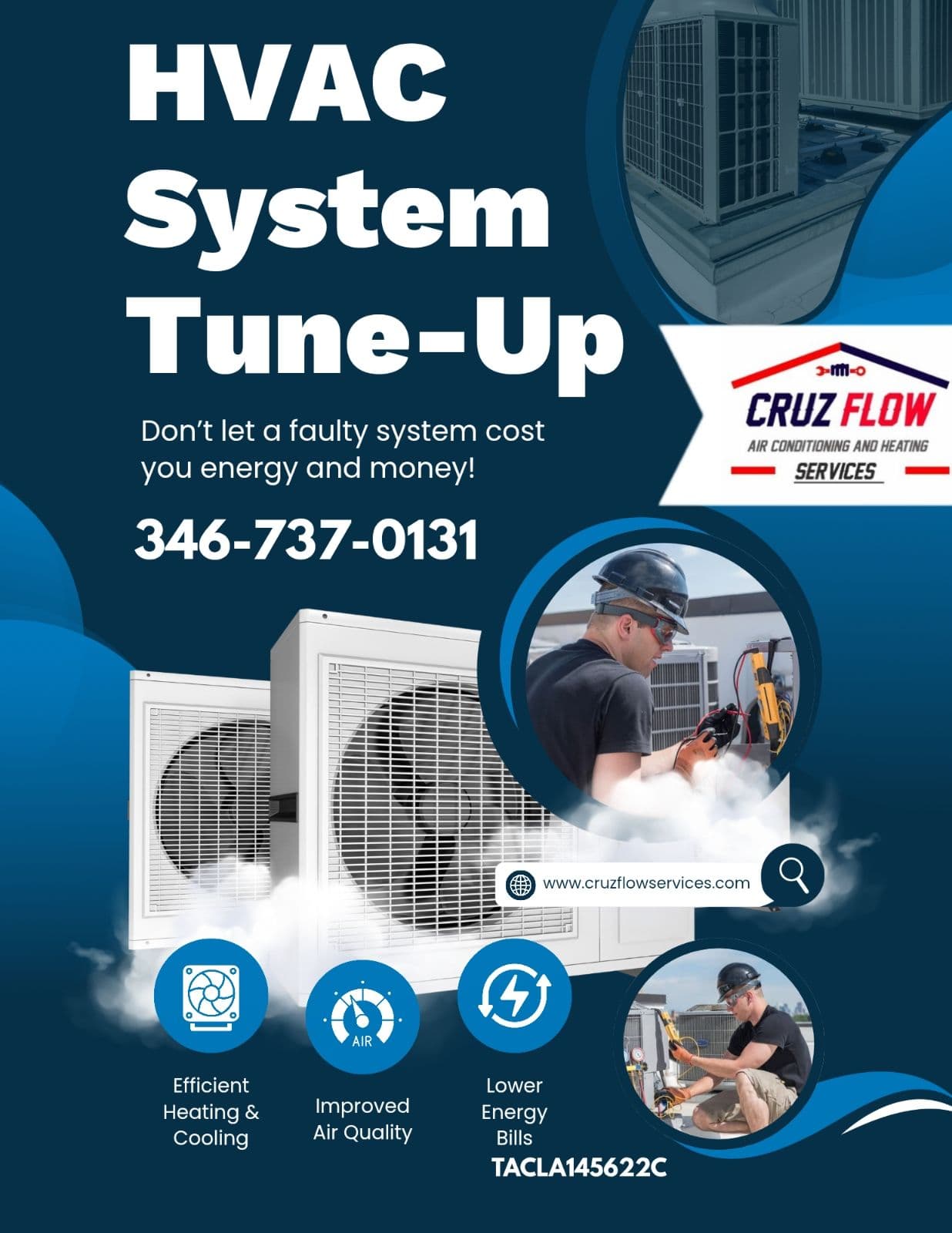 Project Stay Comfortable Year-Round with Cruz Flow's HVAC Tune-Up image