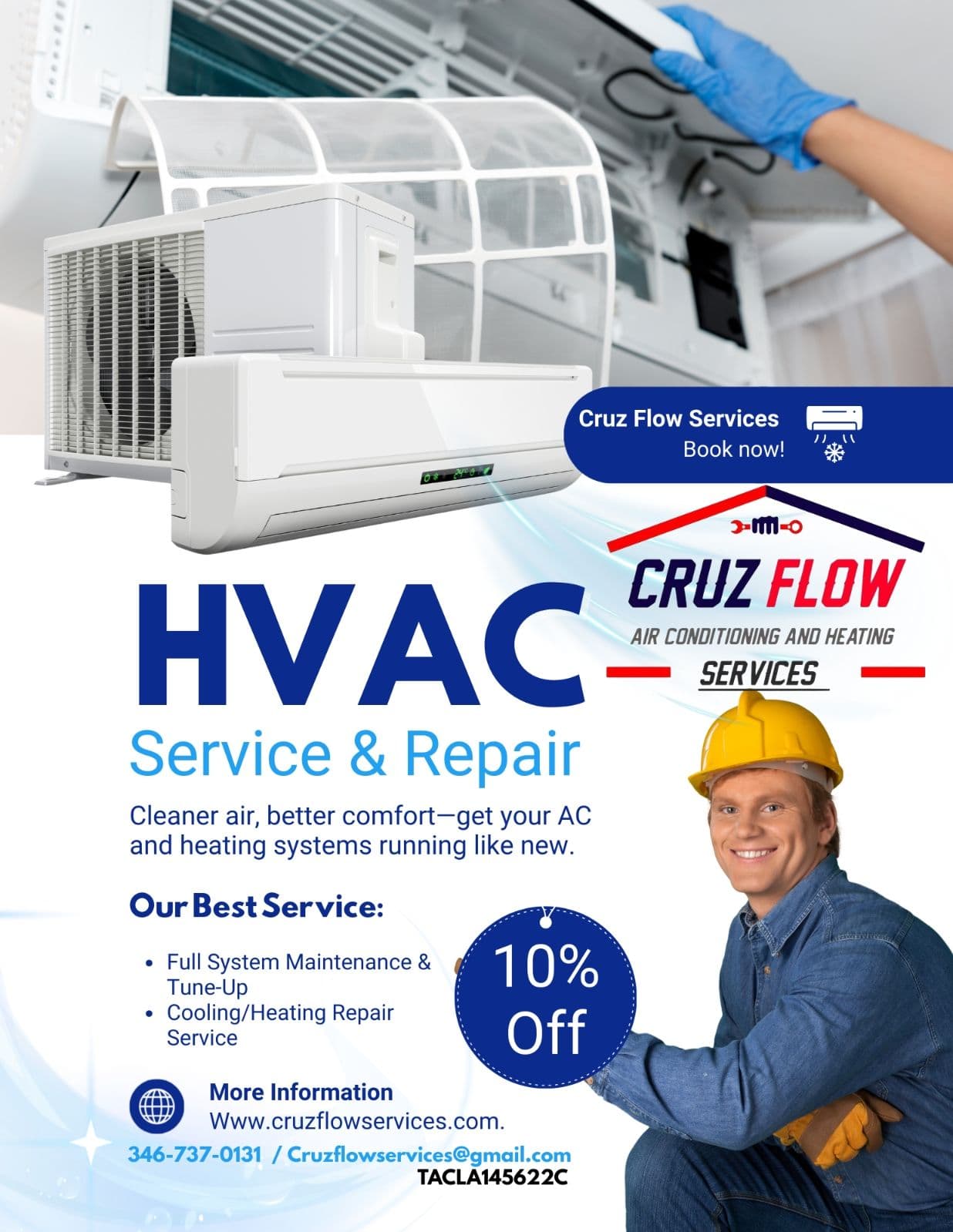 Expert Mini Split Service from Cruz Flow Services