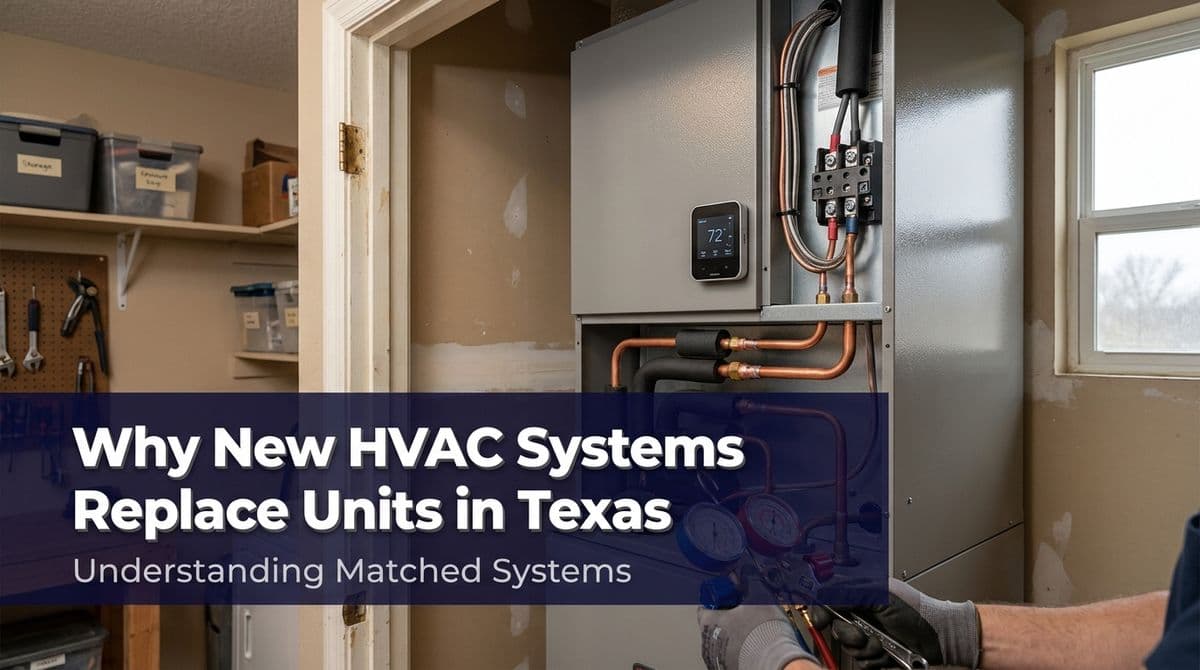 Why New HVAC Systems Replace Indoor & Outdoor Units in Texas image